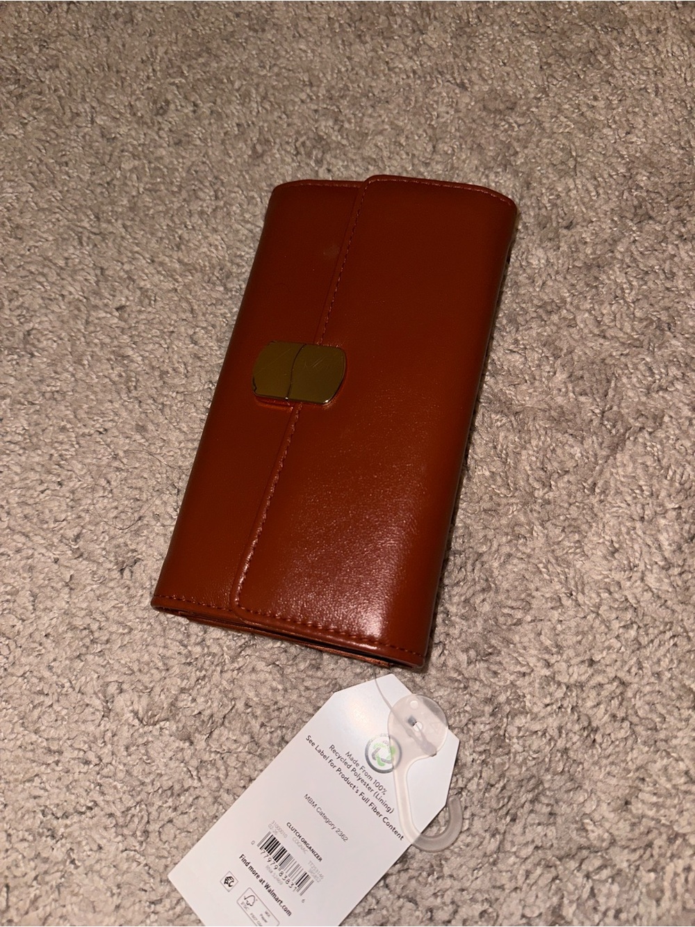 Faux Leather Wallet 🤎 - Brown